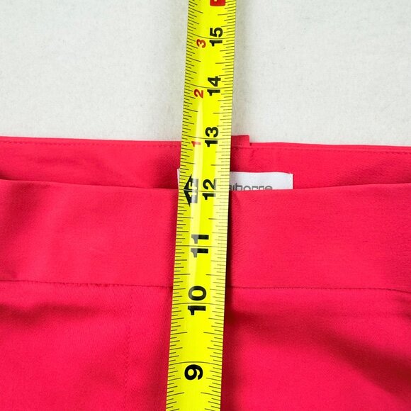 Liz Claiborne Women's Emma Slim Leg Teaberry Ankle Pants Mid-Rise Size 16 NWT - Picture 10 of 11